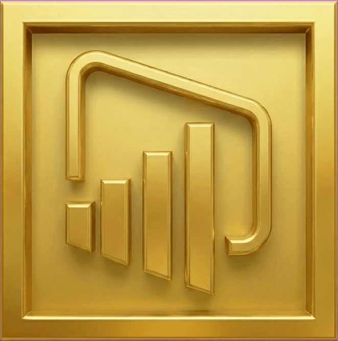 Power BI Gold Icon