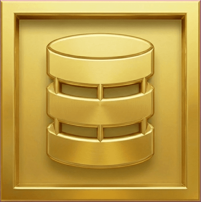 Warehouse Gold Icon